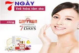 Serum Saffron collagen white plus 7 days ra đời “ như một làn gió mới” mang lại làn da sáng hồng tự nhiên.