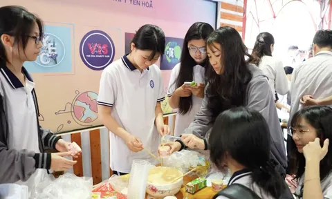 Viện Khoa học Giáo dục Toàn cầu và mô hình hướng nghiệp sáng tạo cho học sinh trường THPT Yên Hoà