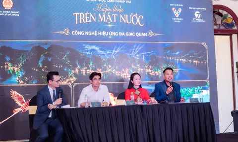 Đại ngàn Na Hang lên khúc sử ca trong show diễn "Huyền thoại trên mặt nước"