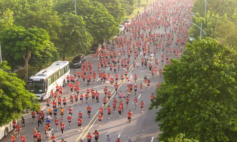 Giải Marathon Quốc tế Hà Nội Techcombank Mùa thứ 5: Giải chạy biểu trưng của Thủ đô thiết kế hành trình khám phá Hà Nội