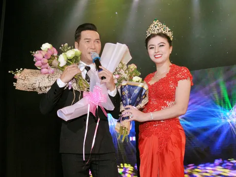 Hoa Hậu Doanh Nhân Hoàn Vũ Nguyễn Thị Diệu Thúy với tấm lòng nhân ái trong đêm nhạc “Bao la tình người”