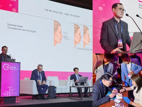 Bác sĩ Đỗ Quang Khải chính thức giảng dạy về nâng mũi tại Isaps 2025