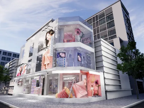 “Color District” - Tổ hợp cửa hàng kết hợp giải trí lần đầu tiên ra mắt tại Việt Nam với sự đồng hành từ 3CE và Maybelline New York