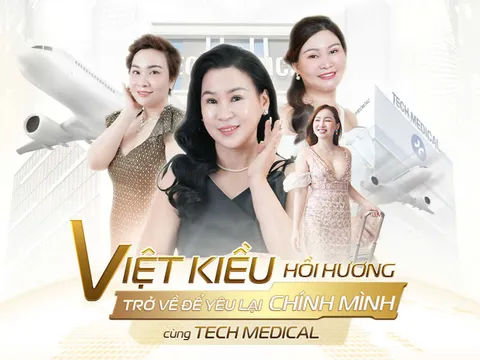 Vượt ngàn dặm hồi hương, Việt kiều chọn Tech Medical để tôn vinh nhan sắc Việt