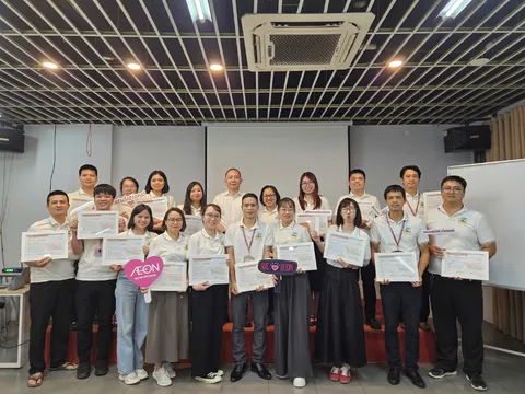 AEON vào top 10 nơi làm việc tốt nhất Việt Nam