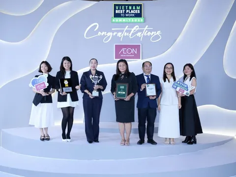 AEON Việt Nam - Ba năm liên tiếp top 1 nơi làm việc tốt nhất ngành bán lẻ