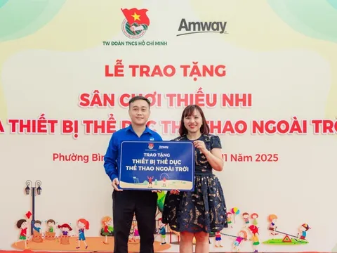 Amway Việt Nam phối hợp với TW Đoàn thực hiện công trình “Lũy Tre Biên Giới” tại Đồng Nai
