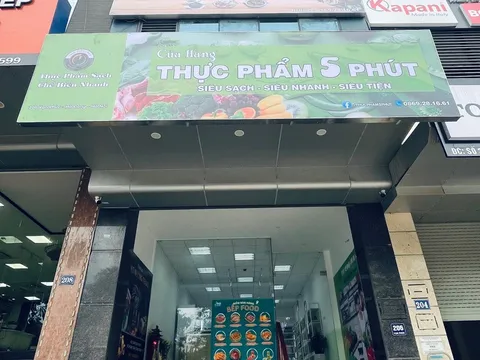 Thương hiệu Thực phẩm sạch 5 phút