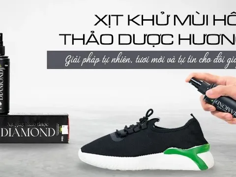 Sự khác biệt của xịt khử mùi hôi giày DIAMOND so với sản phẩm khác trên thị trường