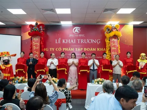 Khai trương Công ty Cổ Phần Tập Đoàn Khai Tâm: Đón bước khởi đầu mới đầy hứa hẹn