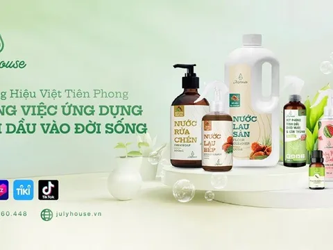 Julyhouse - Thương hiệu tinh dầu thiên nhiên đột phá