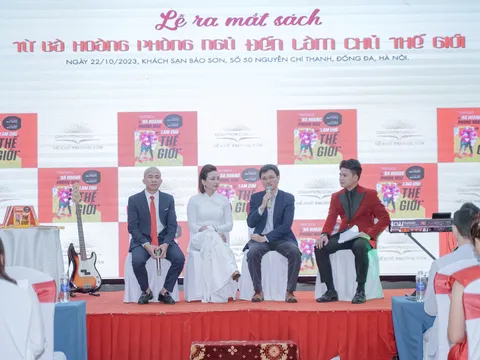 Tung Hoàng Gia Bùi Xuân Hiếu chắp bút cho "Từ bà hoàng phòng ngủ đến làm chủ thế giới”