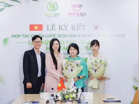 BON Spa ký kết hợp tác chiến lược cùng Happy Mom World nâng tầm chất lượng dịch vụ
