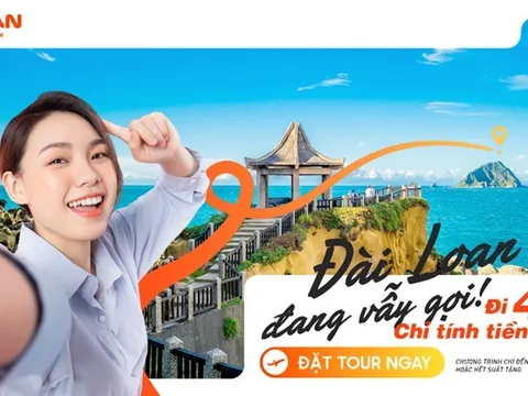 Du lịch Đài Loan miễn phí dịp cuối năm - Ưu đãi có hạn!