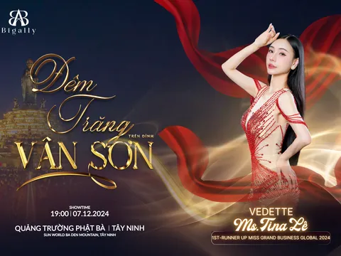 Á hậu Tina Lê gây ấn tượng mạnh khi đảm nhiệm vedette BST Thiên Sơn Họa Cẩm, catwalk bên hoa hậu lê hoàng phương