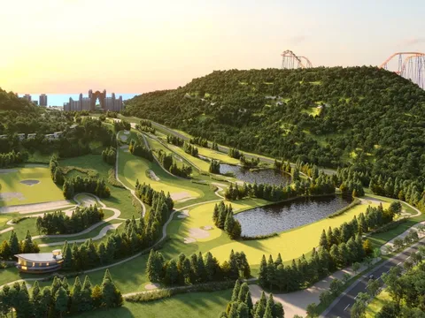 Sân golf trên bán đảo – Tuyệt tác có một không hai của Greg Norman tại MerryLand Quy Nhơn