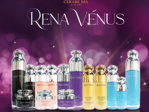 Chuỗi nhượng quyền thương hiệu Spa Cerabe chính thức ra mắt 5 bộ sản phẩm chiến lược Rena Venus