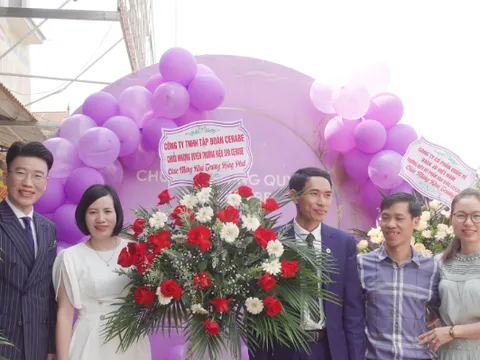 Chuỗi nhượng quyền Spa Cerabe tưng bừng khai trương cơ sở 52 tại Thái Nguyên