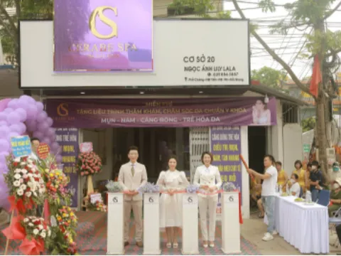 Cerabe Spa tiếp tục khai trương cơ sở tại Việt Yên, Bắc Giang