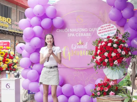 Tưng bừng khai trương Cerabe Spa cơ sở 50 tại Bắc Giang