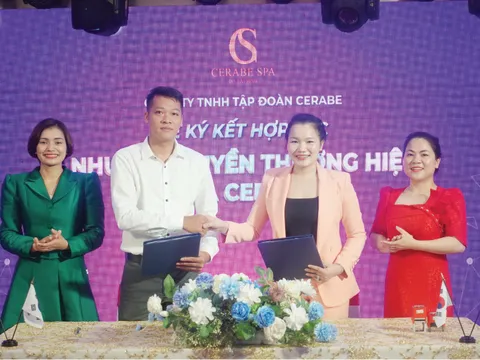 Ký kết nhượng quyền Spa Cerabe với CEO Bùi Công Chính