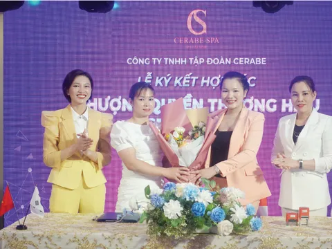 Nhượng quyền thương hiệu Spa Cerabe với CEO Kiều Thị Hà
