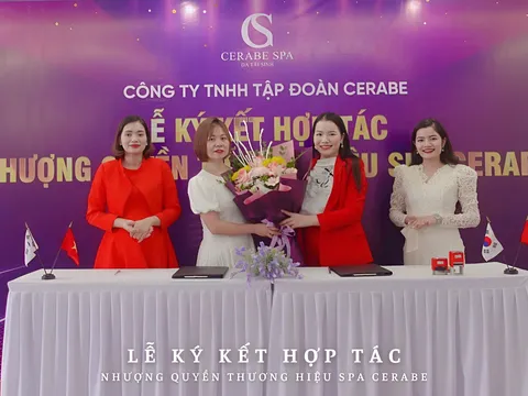 Chúc mừng tân giám đốc Spa Cerabe Nguyễn Thị Ánh ký kết sở hữu 1 cơ sở Spa Cerabe tại Hà Nội