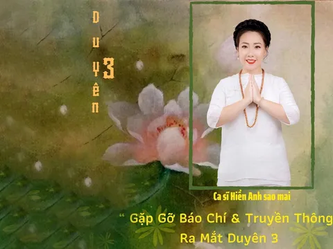 Ca sĩ Hiền Anh Sao Mai sắp ra mắt Duyên 3 trong Dự án Ngôi Chùa Tam Bảo Phật Ca