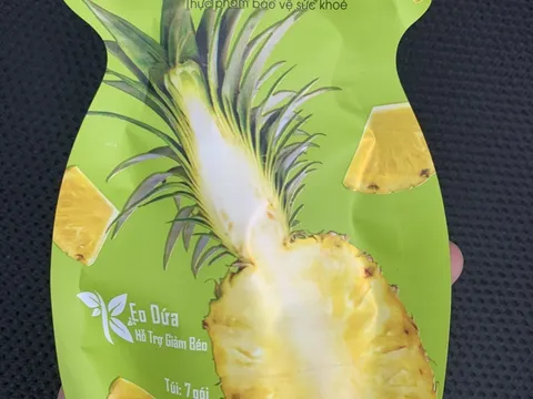 Thu hồi sản phẩm giả thực phẩm bảo vệ sức khỏe nhãn hiệu dứa không đảm bảo an toàn