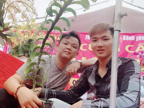 Chàng trai Nguyễn Đăng Ghin tìm hướng làm giàu từ hoa lan