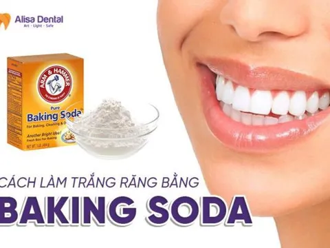 Mẹo trắng răng bằng Baking soda