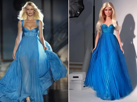 Claudia Schiffer có phiên bản búp bê