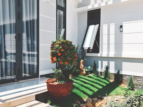 Dinh cơ trắng từ trong ra ngoài của gia đình 'bỏ phố về quê'