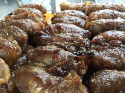 Cách làm Bò cuộn mỡ chài vào dịp cuối tuần