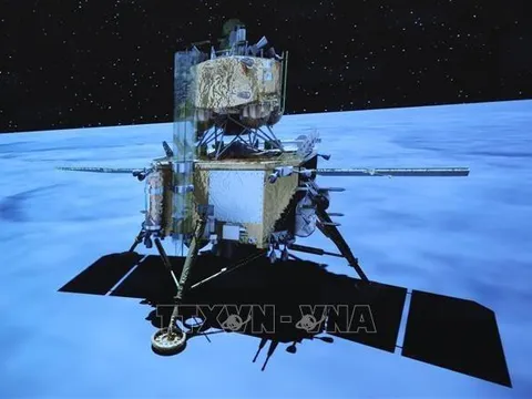 Tàu vũ trụ Hằng Nga của Trung Quốc hoàn tất thu thập mẫu vật trên Mặt Trăng