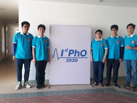 Cả 5 học sinh tham dự Olympic Vật lý quốc tế 2020 đều giành huy chương Cập nhật lúc 10:50
