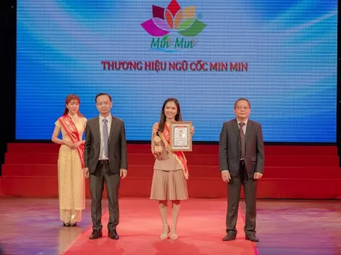 Ngũ cốc Min Min được vinh danh trong Top 10 thương hiệu tín nhiệm năm 2020