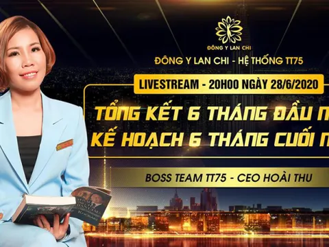 Hoài Thu – Top 2 nhà lãnh đạo xuất chúng Đông Y Lan Chi tháng 6/2020