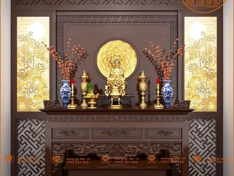 Những mẫu bàn thờ đẹp hiện đại và tiện dụng nhất 2020