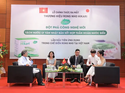 Hikari – Thương hiệu rong nho đầu tiên tại Việt Nam đột phá ứng dụng công nghệ mới