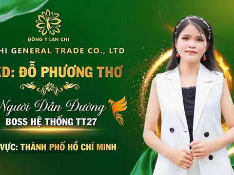 Đỗ Phương Thơ – Top 3 nhà lãnh đạo xuất chúng Đông Y Lan Chi tháng 6/2020