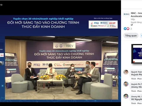 HỘI NGHỊ Tuyển chọn 20 nhóm/doanh nghiệp khởi nghiệp đổi mới sáng tạo tham gia vào chương trình thúc đẩy kinh doanh