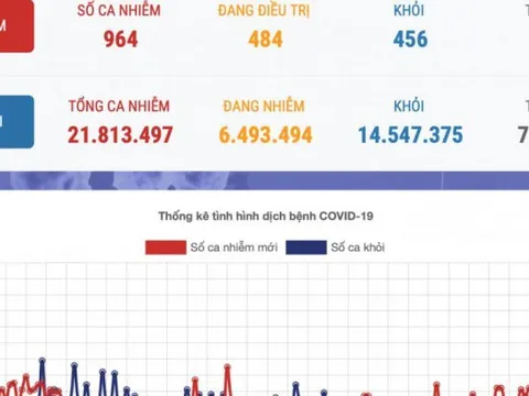 Bản tin dịch COVID-19 trong 24h: Có 456 bệnh nhân mắc COVID-19 được công bố khỏi bệnh