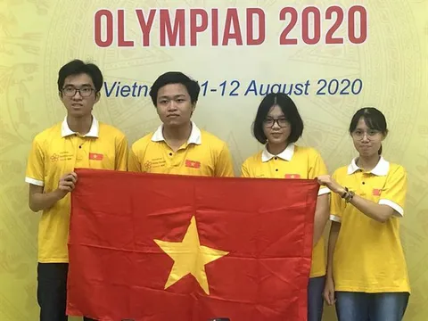 4 học sinh Việt Nam đoạt giải tại Olympic Sinh học quốc tế
