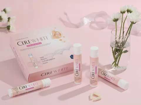 Độc quyền chiết xuất nấm men Cerepron trong sản phẩm Cerewhite làm đẹp da dạng viên ăn