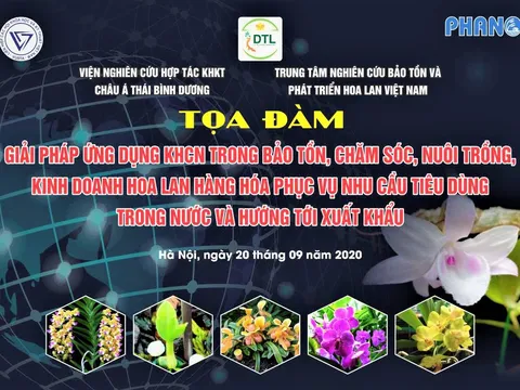 Giải pháp thúc đẩy ngành hoa lan phát triển nhanh, mạnh và bền vững
