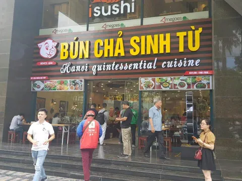 Bún chả Sinh Từ cội nguồn của văn hóa ẩm thực .