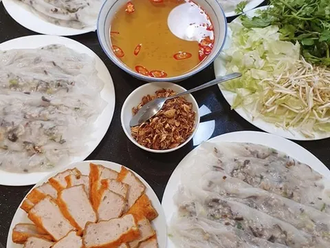 Làm bánh cuốn nhanh từ bánh tráng
