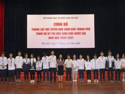 Hà Nội: 184 học sinh tham dự kỳ thi chọn học sinh giỏi Quốc gia năm học 2020 - 2021