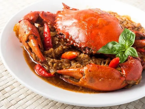 Cua sốt ớt – Món ăn “quốc hồn, quốc túy” của Singapore